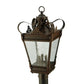 2nd Ave Lighting 12.5″Sq Verona Post Mount