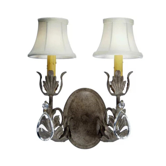2nd Ave Lighting 13″ Wide Esther 2 Light Wall Sconce