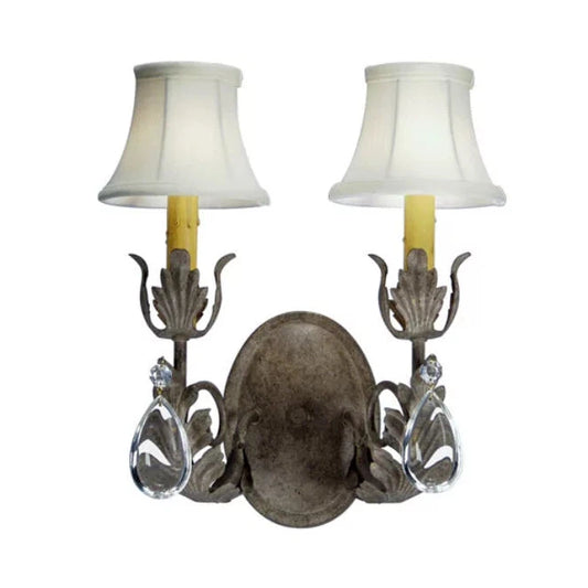 2nd Ave Lighting 13″ Wide Esther 2 Light Wall Sconce