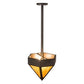 2nd Ave Lighting 14″ Diamond Pendant