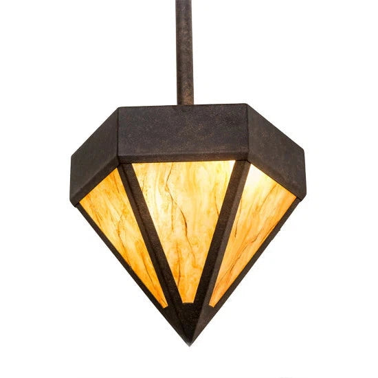 2nd Ave Lighting 14″ Diamond Pendant