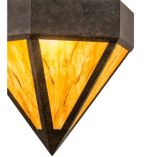 2nd Ave Lighting 14″ Diamond Pendant