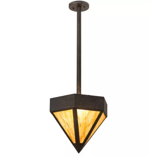 2nd Ave Lighting 14″ Diamond Pendant