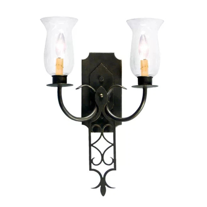 2nd Ave Lighting 14″ Wide Gabrielle 2 Light Wall Sconce