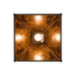 2nd Ave Lighting 14″Sq Lone Bear Pendant