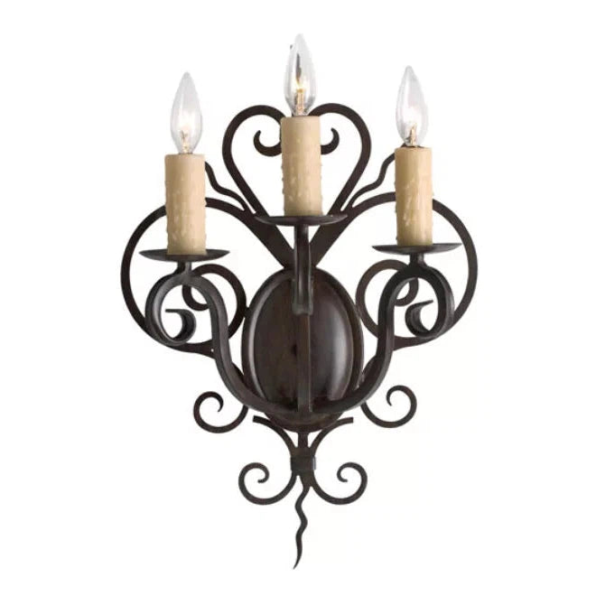 2nd Ave Lighting 15″ Wide Kenneth 3 Light Wall Sconce