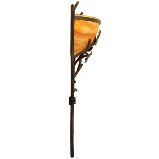 2nd Ave Lighting 15.25″ Oak Branch Wall Sconce