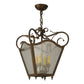 2nd Ave Lighting 16″ Square Terena 4 Light Pendant