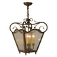 2nd Ave Lighting 16″ Square Terena 4 Light Pendant
