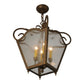 2nd Ave Lighting 16″ Square Terena 4 Light Pendant