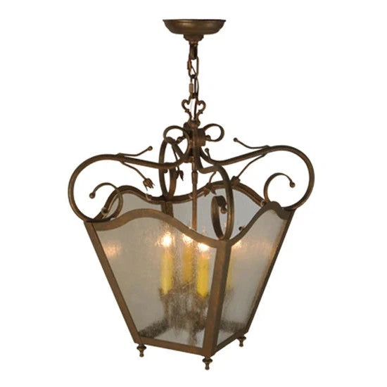 2nd Ave Lighting 16″ Square Terena 4 Light Pendant