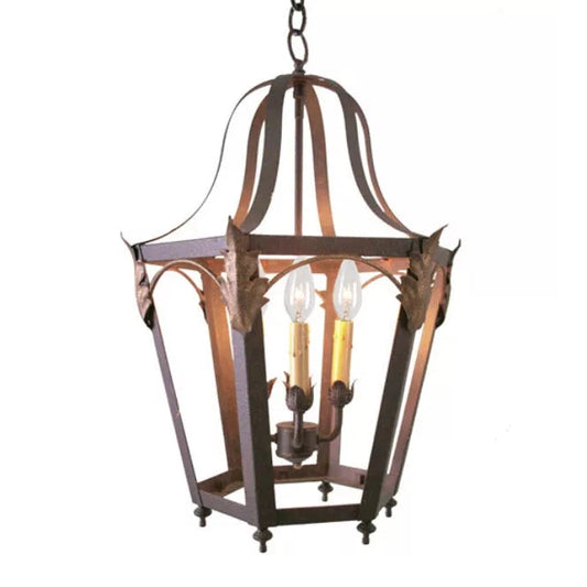 2nd Ave Lighting 16″ Wide Acacia Pendant