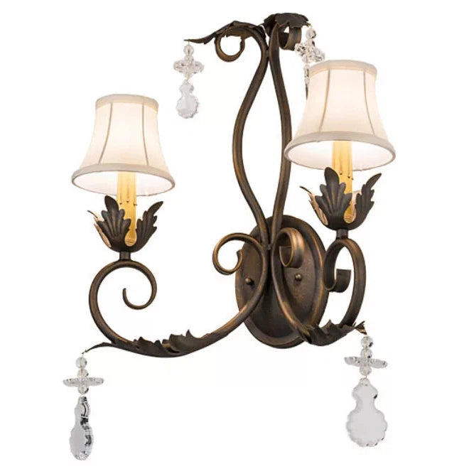 2nd Ave Lighting 16″ Wide Felicia 2 Light Wall Sconce