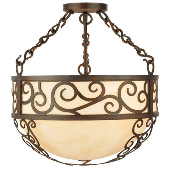 2nd Ave Lighting 16″ Wide Lilliana Inverted Pendant