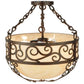 2nd Ave Lighting 16″ Wide Lilliana Inverted Pendant