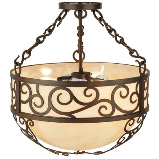 2nd Ave Lighting 16″ Wide Lilliana Inverted Pendant