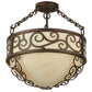 2nd Ave Lighting 16″ Wide Lilliana Inverted Pendant