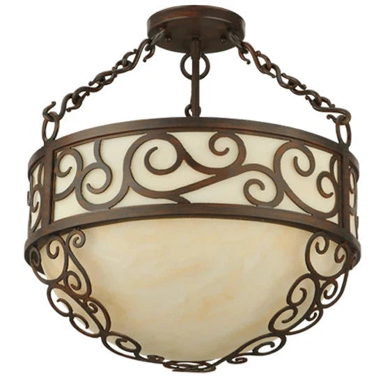 2nd Ave Lighting 16″ Wide Lilliana Inverted Pendant