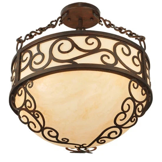 2nd Ave Lighting 16″ Wide Lilliana Inverted Pendant