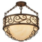 2nd Ave Lighting 16″ Wide Lilliana Inverted Pendant