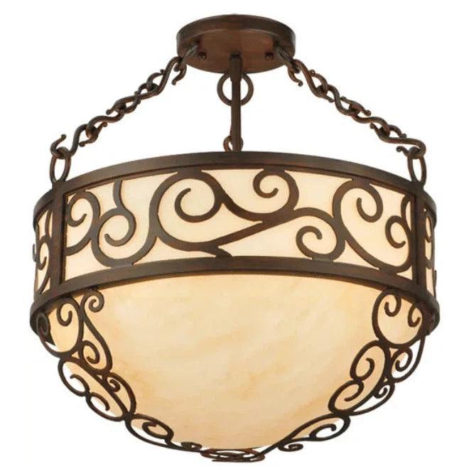2nd Ave Lighting 16″ Wide Lilliana Inverted Pendant