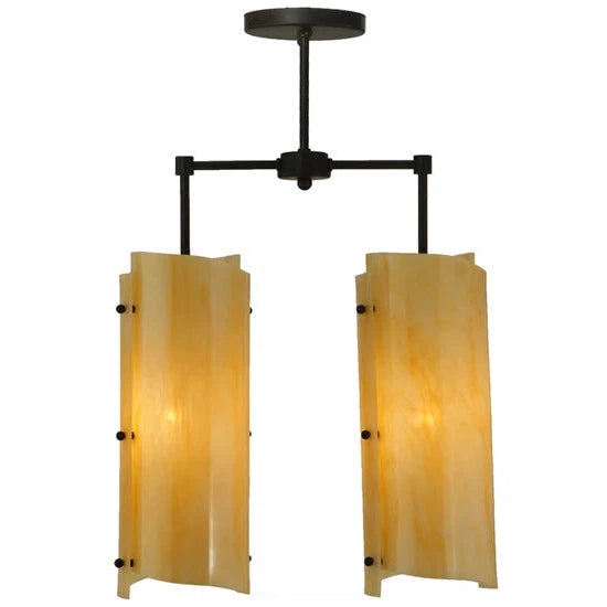 2nd Ave Lighting 16″L Vortex 2 LT Island Pendant