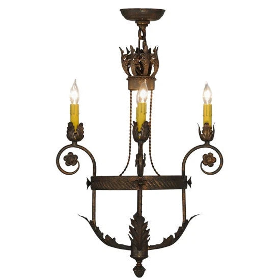 2nd Ave Lighting 18″ Antonia 4 LT Chandelier