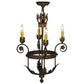 2nd Ave Lighting 18″ Antonia 4 LT Chandelier