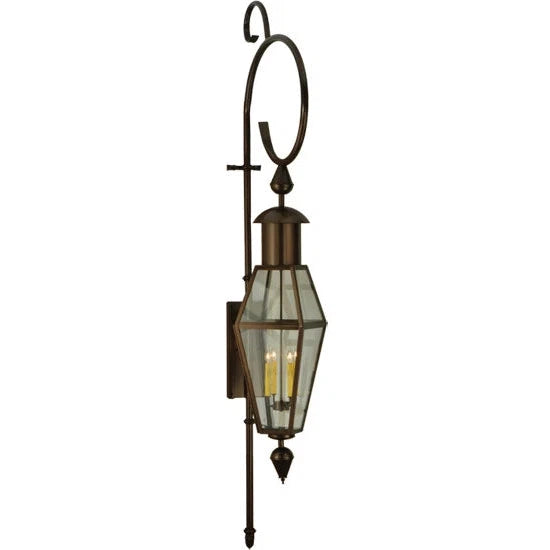 2nd Ave Lighting 18″ Wide August Lantern Wall Sconce