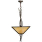2nd Ave Lighting 18″Sq Anala Inverted Pendant