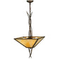 2nd Ave Lighting 18″Sq Anala Inverted Pendant