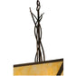 2nd Ave Lighting 18″Sq Anala Inverted Pendant