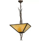 2nd Ave Lighting 18″Sq Anala Inverted Pendant