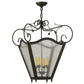 2nd Ave Lighting 20″ Square Terena 4 Light Pendant
