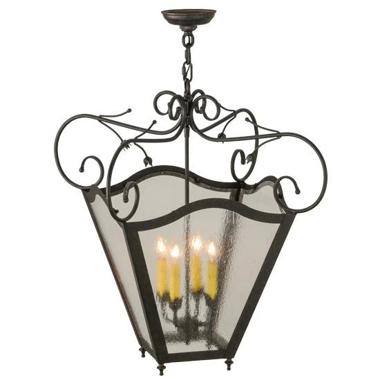 2nd Ave Lighting 20″ Square Terena 4 Light Pendant