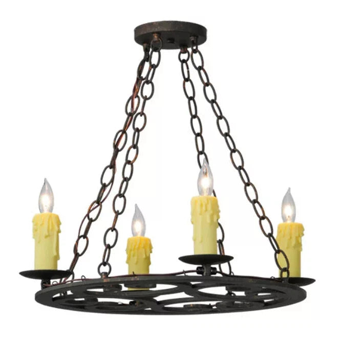 2nd Ave Lighting 20″ Wide Ashley 4 LT Chandelier