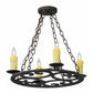 2nd Ave Lighting 20″ Wide Ashley 4 LT Chandelier