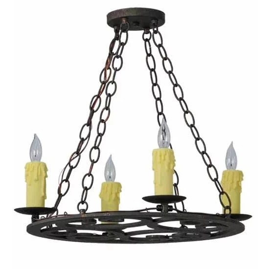 2nd Ave Lighting 20″ Wide Ashley 4 LT Chandelier