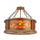 2nd Ave Lighting 20″ Wide Donya Semi-Flushmount