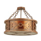 2nd Ave Lighting 20″ Wide Donya Semi-Flushmount