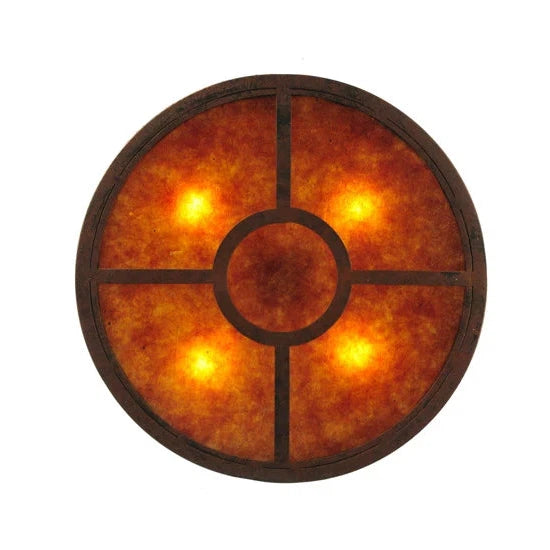 2nd Ave Lighting 20″ Wide Donya Semi-Flushmount