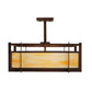 2nd Ave Lighting 20.5″Sq Boulder Creek Pendant