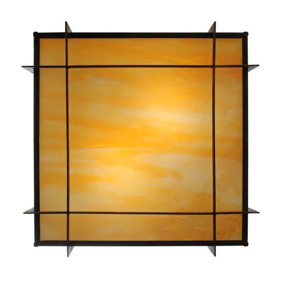 2nd Ave Lighting 20.5″Sq Boulder Creek Pendant