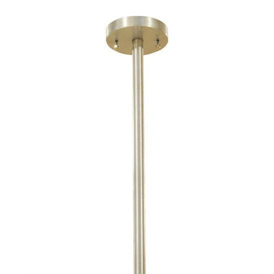 2nd Ave Lighting 210" Long 12 Arm LED Pendant in Brushed Aluminum