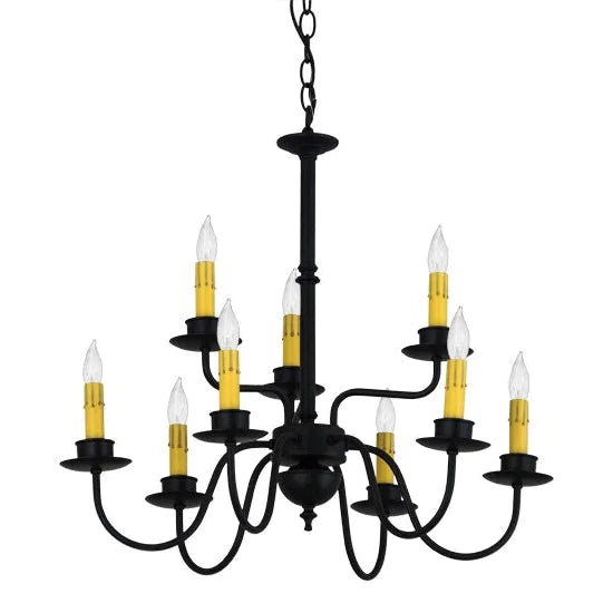 2nd Ave Lighting 22″ Ean 2 Tier 9 LT Chandelier