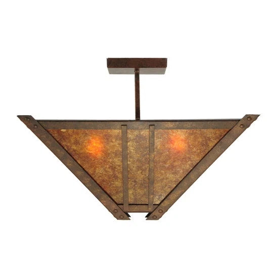 2nd Ave Lighting 22″ Square Arta Semi-Flushmount