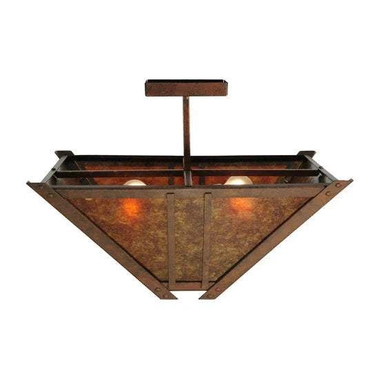 2nd Ave Lighting 22″ Square Arta Semi-Flushmount