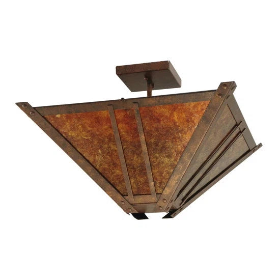 2nd Ave Lighting 22″ Square Arta Semi-Flushmount