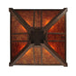 2nd Ave Lighting 22″ Square Arta Semi-Flushmount