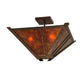 2nd Ave Lighting 22″ Square Arta Semi-Flushmount